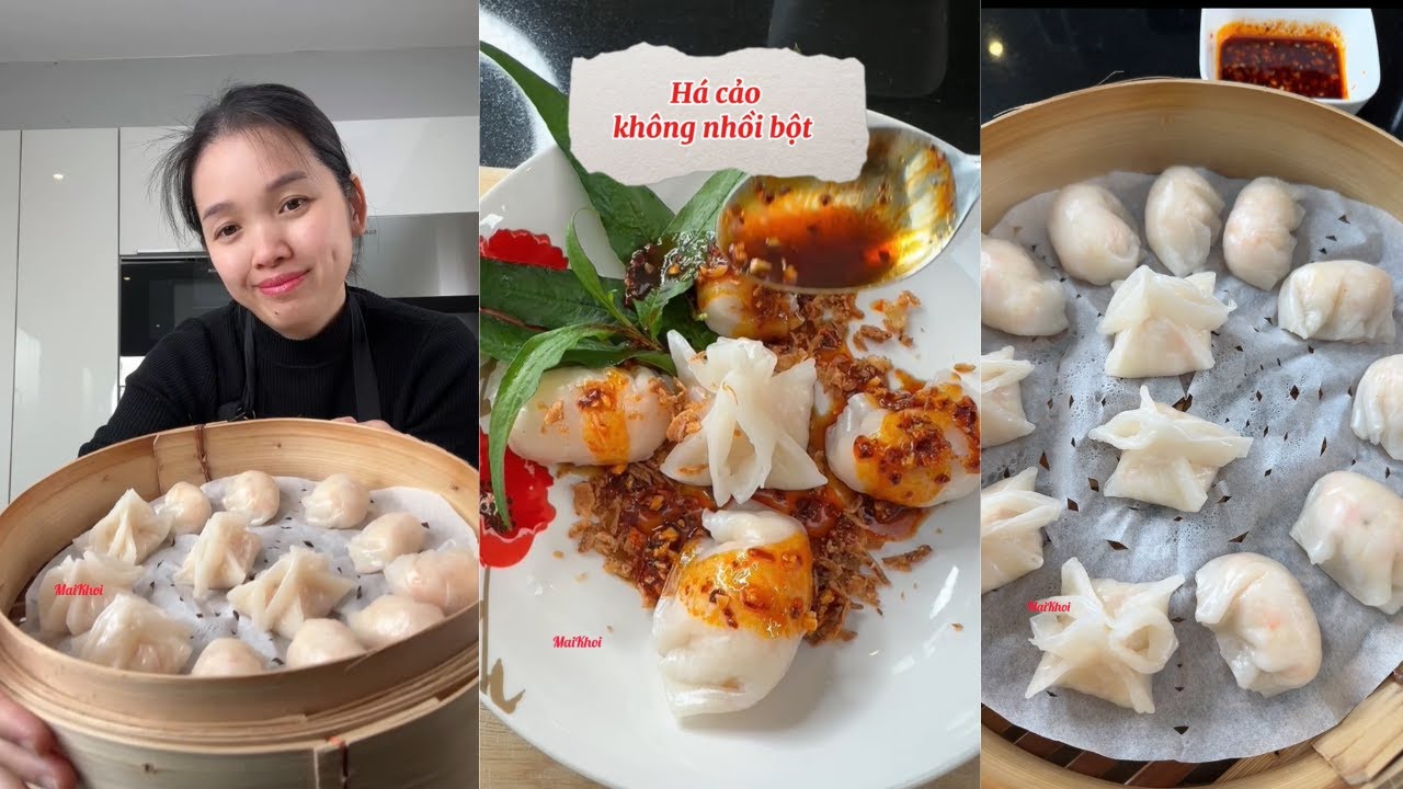 L&Agrave;M H&Aacute; CẢO theo c&aacute;ch n&agrave;y kh&ocirc;ng cần nhồi bột, nhanh gọn lẹ anh chị thử chưa? 