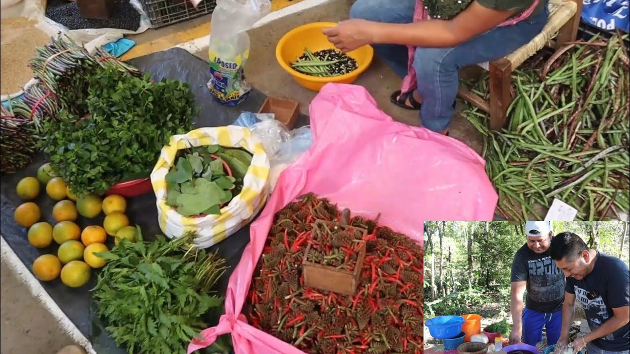 Nos Fuimos Al Mercado De Huejutla A Comprar Caxtilan Y Carne Seca! Para Preparar Unos Ricos Bocoles