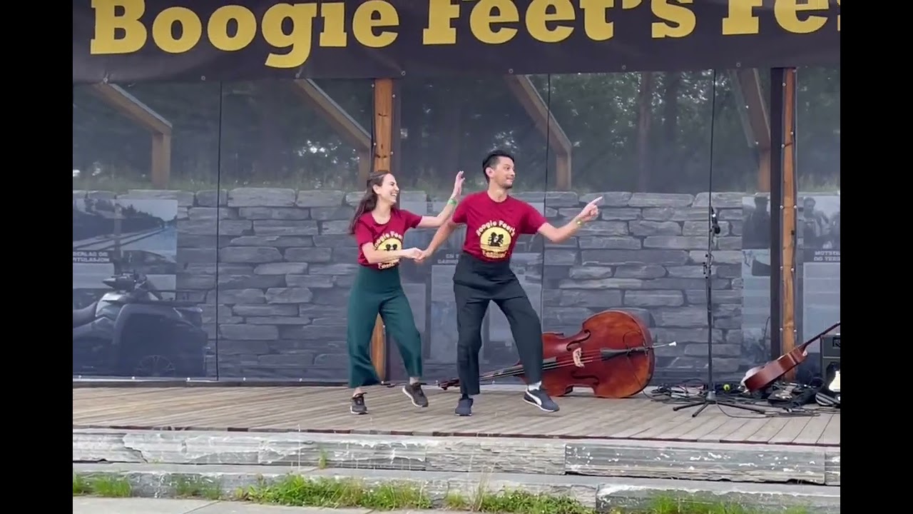 NORVEÇ'TE 30 SN. LİK BOOGIE WOOGIE DANS GÖSTERİSİNDE 2. OLDUK!
