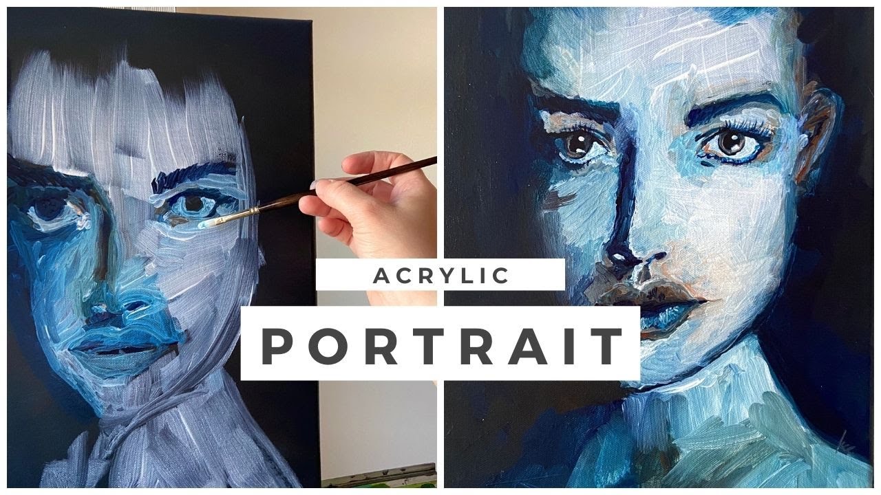 No. 3 | EXPRESSIONIST PORTRAIT | How to Paint a Portrait Follow Along