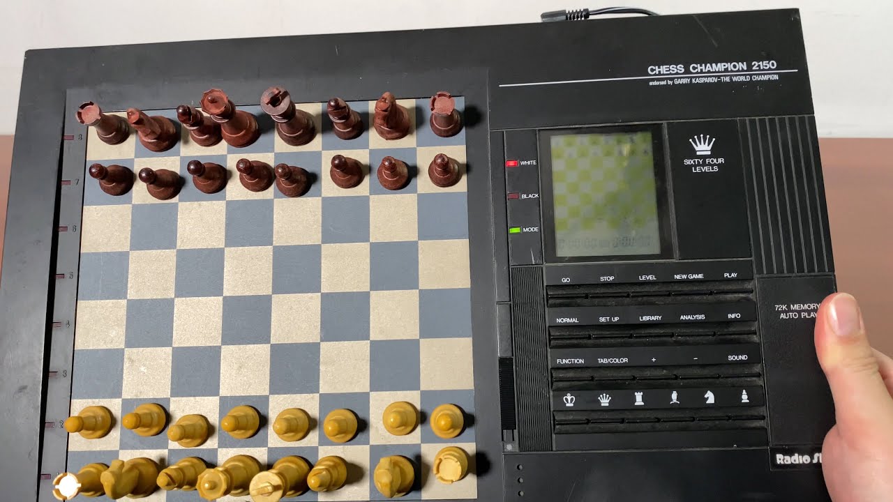 Radio Shack Chess Champion 2150 Chess Computer 👑 Gadgetify