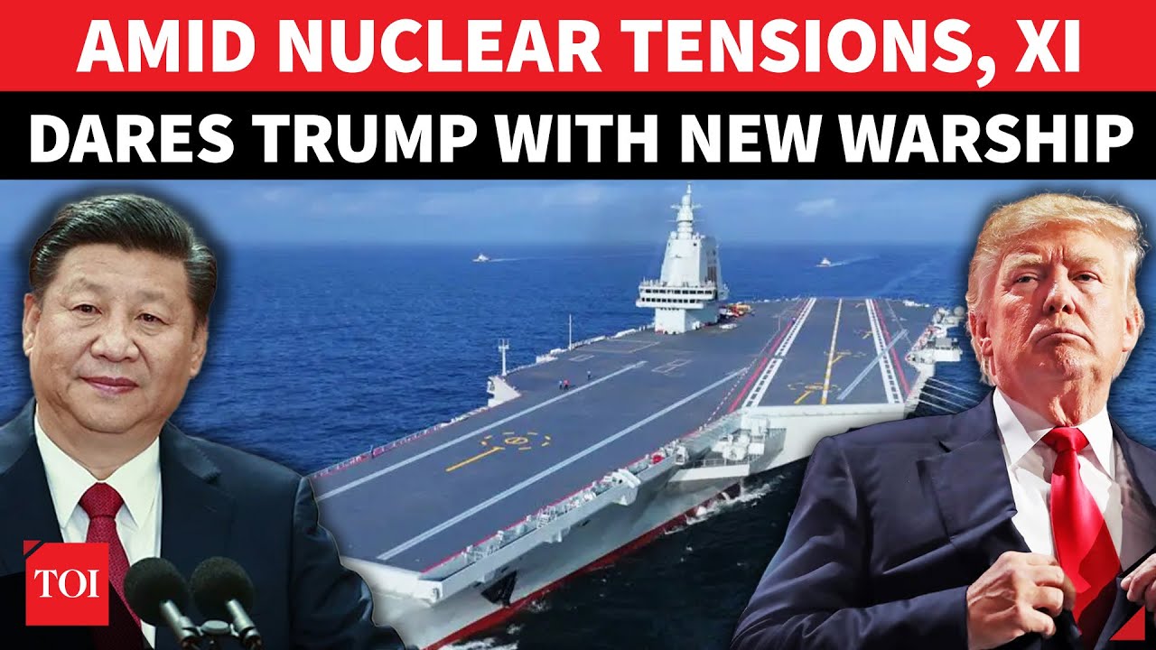 Xi&rsquo;s &lsquo;Super Carrier&rsquo; Fujian ROARS At Sea, China &lsquo;Shakes&rsquo; Trump's Naval Dominance | What We Know