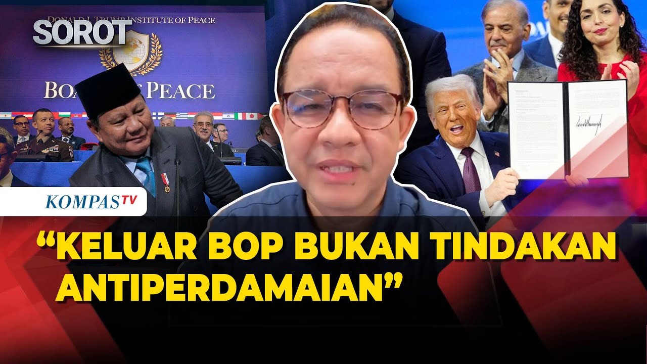 Anies Baswedan: Keluar dari Board of Peace Bukan Tindakan Antiperdamaian