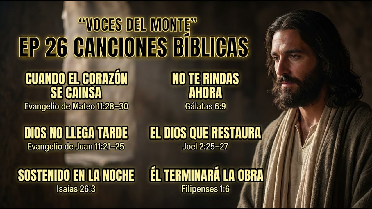 Voces del Monte EP 26  Canciones Cristianas Bíblicas — Descanso, Fe y Restauración