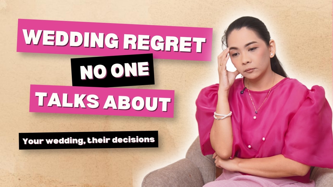 The Wedding Regret No One Talks About