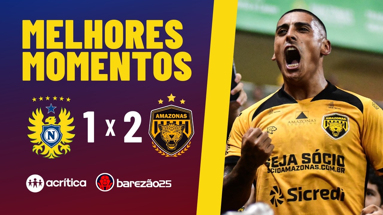 NACIONAL F.C X AMAZONAS F.C | MELHORES MOMENTOS | FINAL DO BAREZÃO 2025