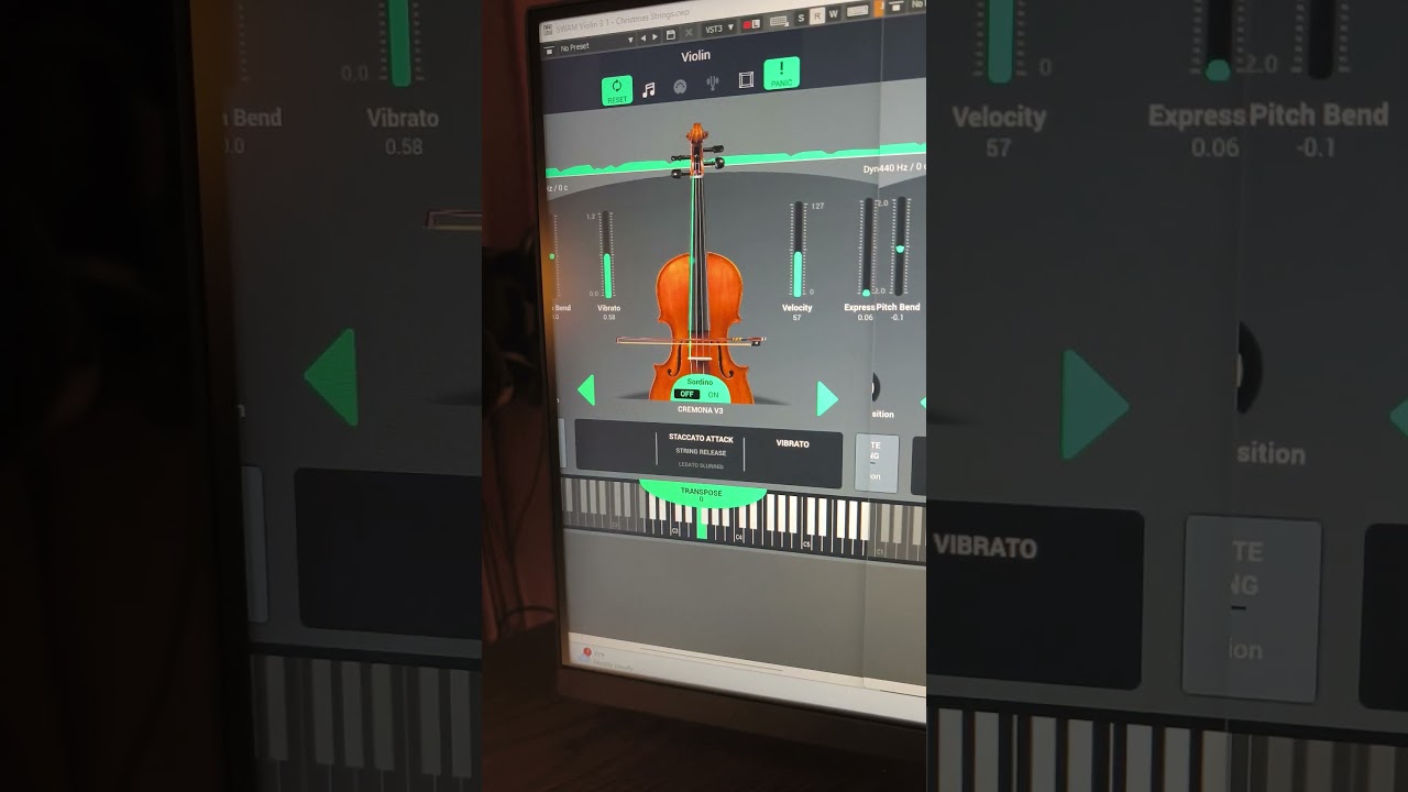 SWAM Audio Modeling - En Dulci Jubilo - String quartet 