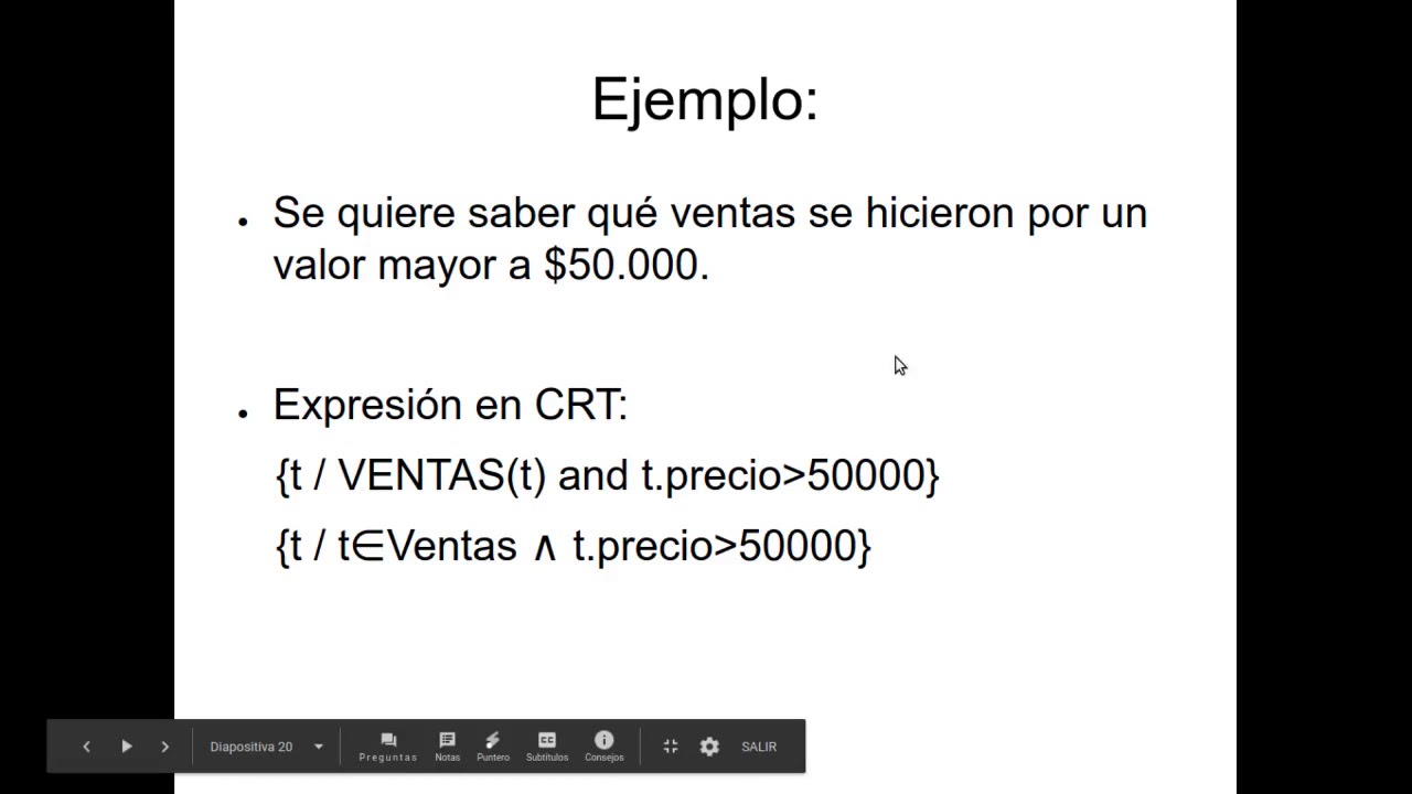 BD1 05 Cálculo Relacional