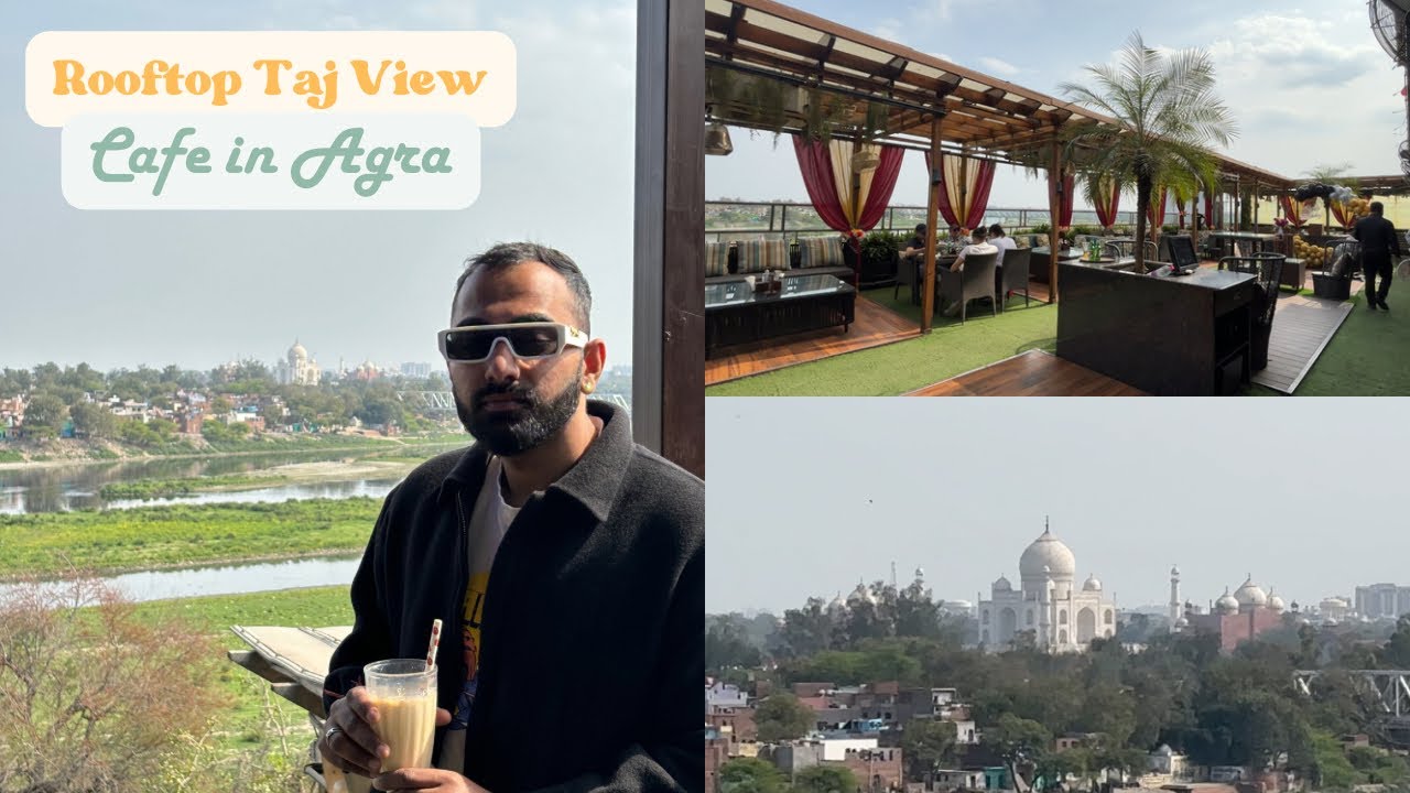 Taj Mahal View Cafe Agra | Hichkee Cafe Agra | Yours daily vlog