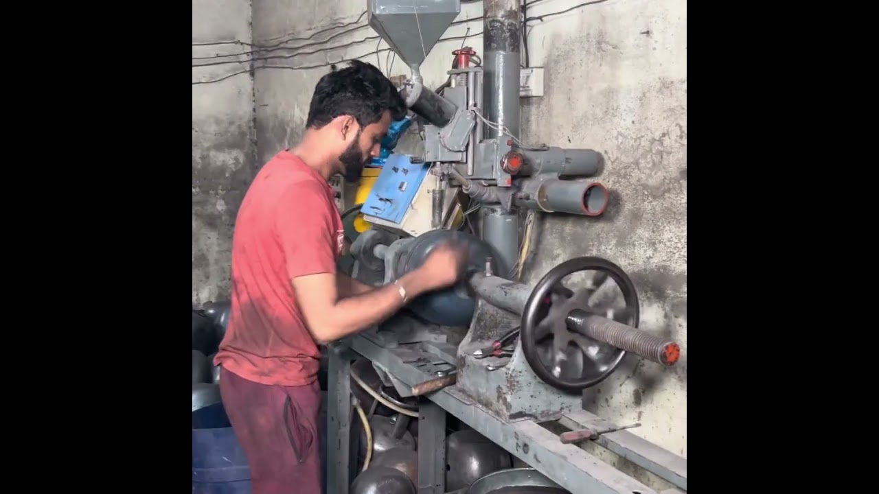 How to Make High Pressure LPG Gas Cylinders Inside The Factory ||Amazing Cylinder Manufacturing.