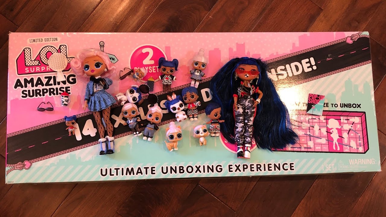 LOL Amazing Surprise OMG Doll 14 Exclusive Dolls Unboxing Toy Review