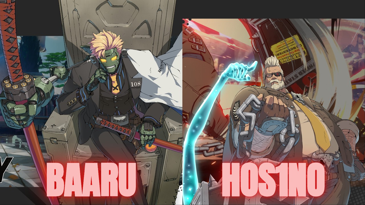 Guilty Gear Strive 5.2 Baaru Robo Ky VS HOS1NO Goldlewis High Level Gameplay