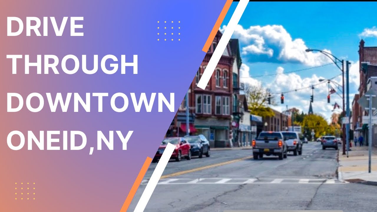 Driving through Downtown Oneida,NY