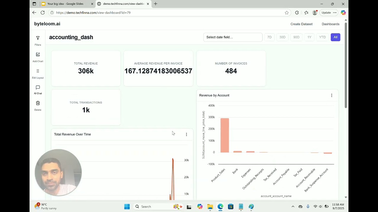 Odoo to Power Bi Cloud Connector with AI