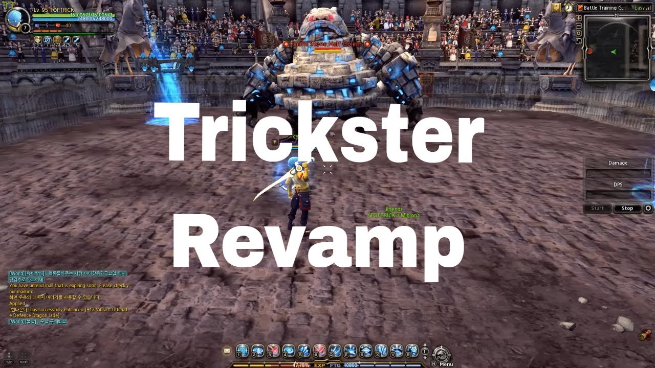 Dragon Nest Korea - Trickster Revamp