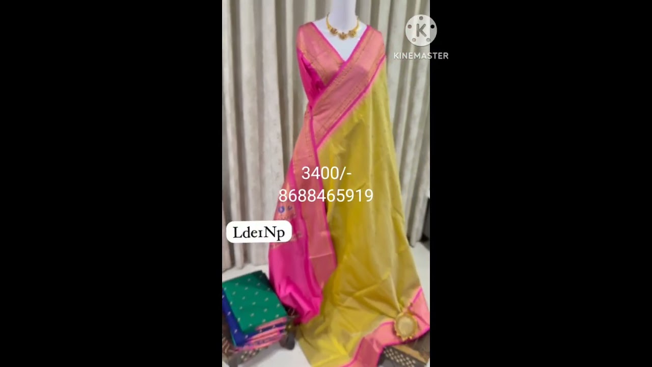 Traditional Narayanpet pattu muniya paithi weaving Motifs saree..Rich weaving pallu n blouse 