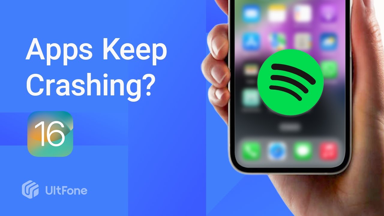 Apps Keep Crashing on iOS 16/17? 5 Ways to Fix It! [iPhone Instagram Crashing]