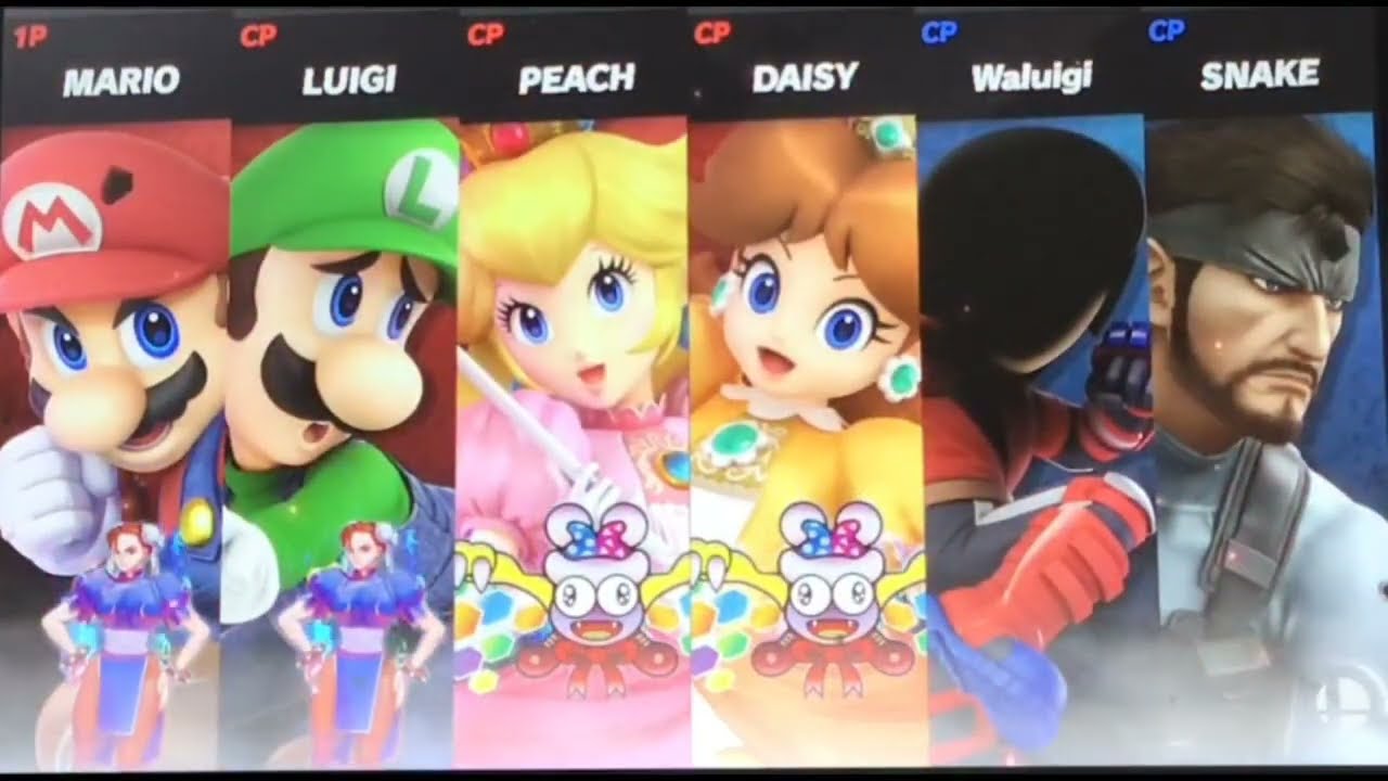Super Smash Bros. Ultimate Valentine's Day Special Team Mario vs. Team Wario Part 3 (Final)