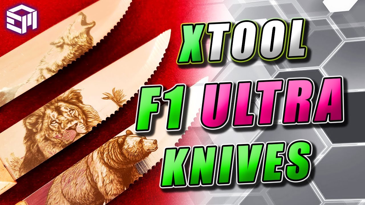 Гравировальные ножи xTool F1 ULTRA — нержавеющая и высокоуглеродистая сталь