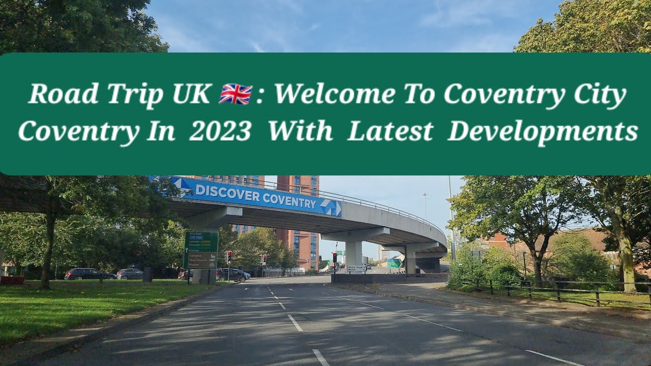 Road Trip UK 🇬🇧 | Driving Around Coventry (UK) | Binley | Walgrave | Ring Road | Coventry City View