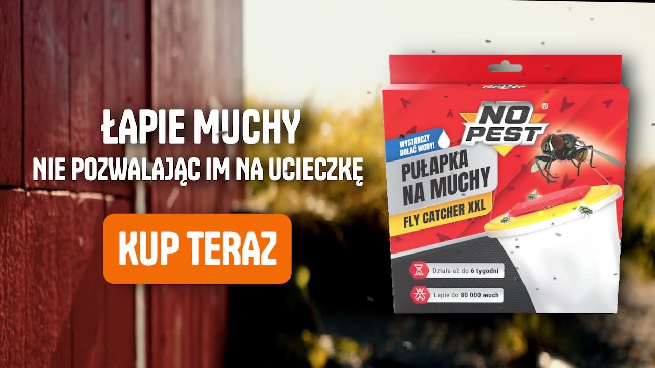 Pułapka na muchy No Pest Fly Catcher &ndash; Skuteczna ochrona w ogrodzie i oborze! 🪰💥