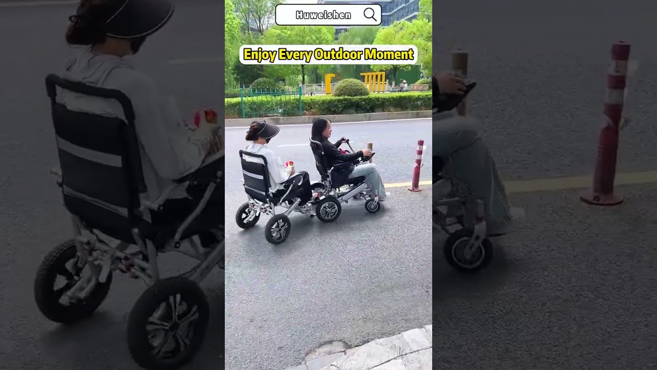 Space-Efficient Folding Wheelchair for Daily Use