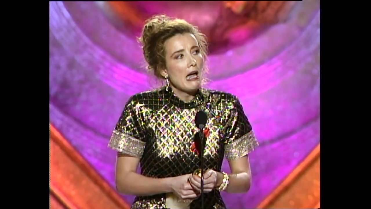 Emma Thompson Wins Best Actress Motion Picture Drama - Golden Globes 1993