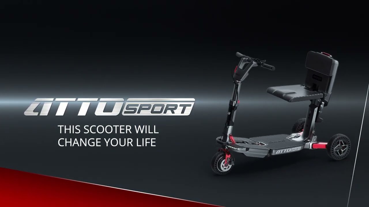 ATTO SPORT - The travel scooter that will change your life -