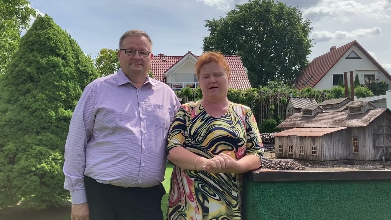 US Gartenbahn Fahrtag bei Familie Handro