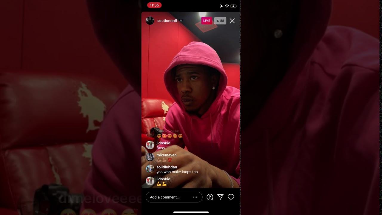 Section8 Cooking Up On Instagram Live🔥🔥