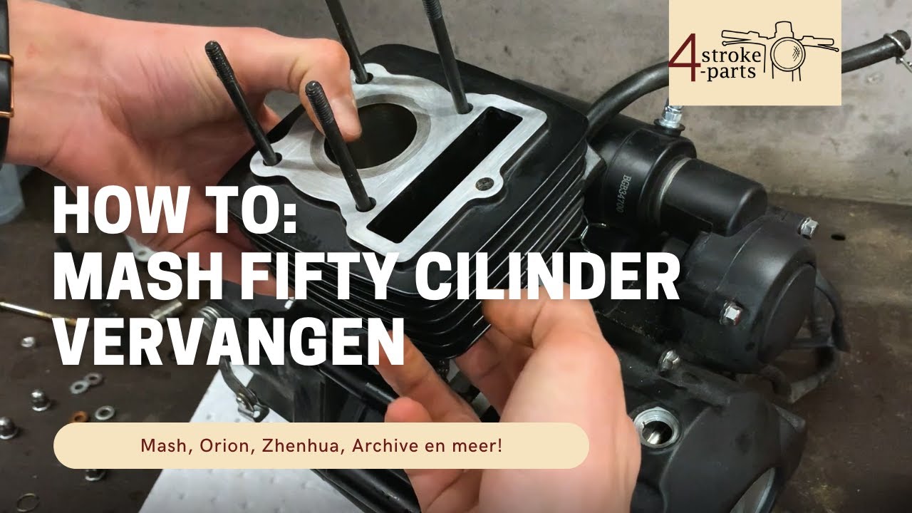 Mash Fifty: cilinder vervangen
