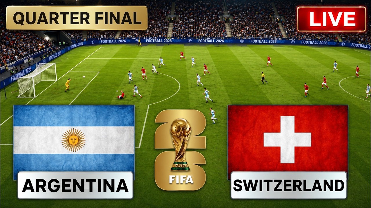 🔴 Argentina vs Switzerland Live | FIFA World Cup 2026 | Football Live Match | ARS vs SUI