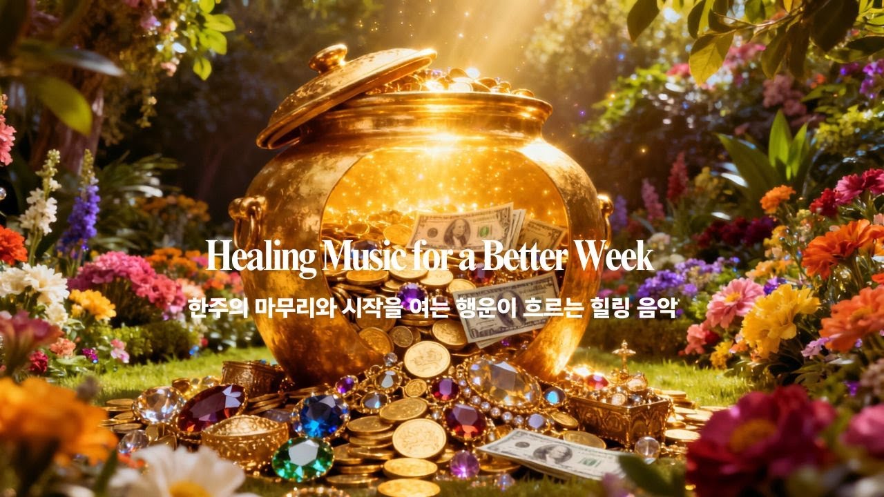 행운이 흐르는 힐링 음악 LIVE | 틀어두고 한 주를 정리하세요 | Music to Unlock All Luck #LIVE음악 #명상음악 #스트레스해소 #편안한음악