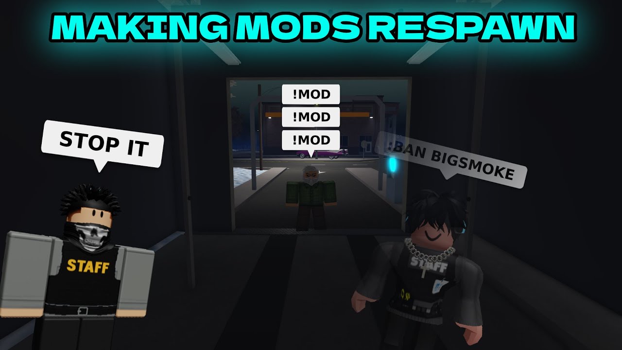 MAKING MODS RESPAWN IN ERLC!