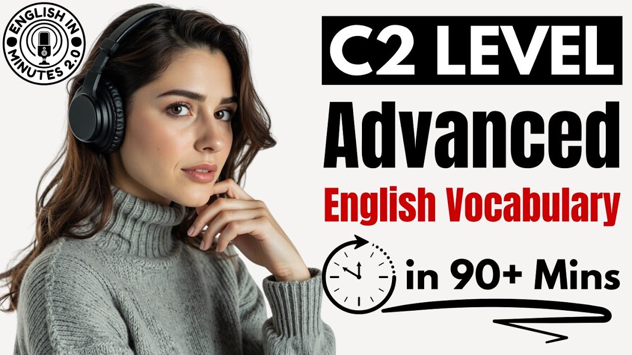 C2 Level Advanced English Vocabulary Masterclass | Daily Life English Speaking Practice Podcast