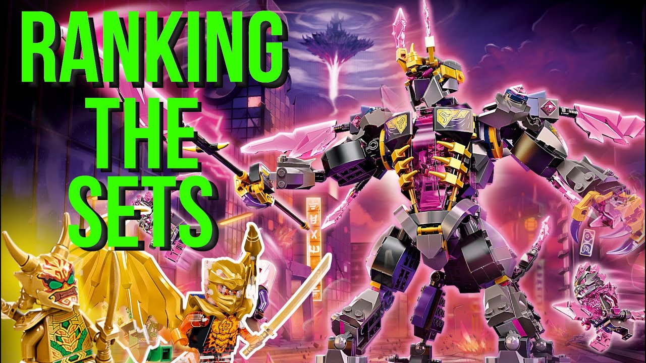 Рейтинг наборов LEGO Ninjago лета 2022 года | (от худшего к лучшему!)