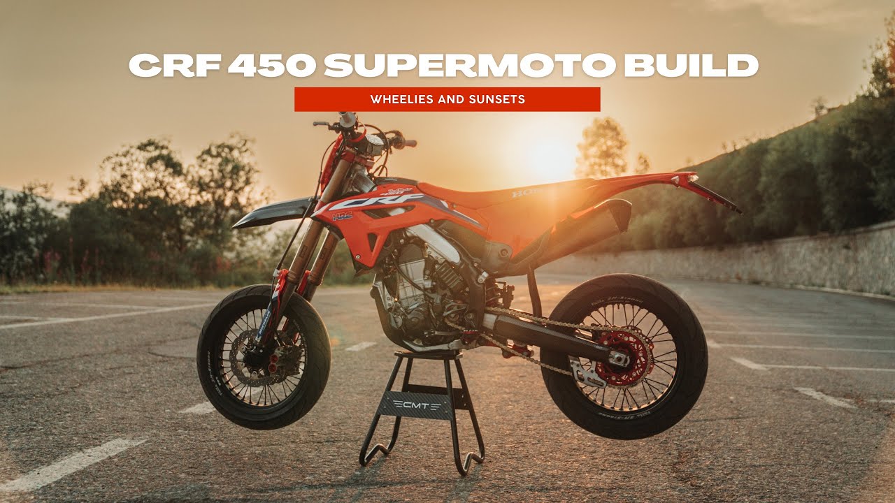 Проект Honda CRF 450 Supermoto