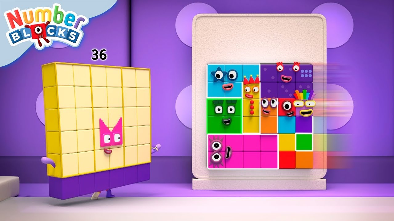 Numberblocks en Espa&ntilde;ol - Aprende Patrones y formas | Episodios completos | Aprender a contar