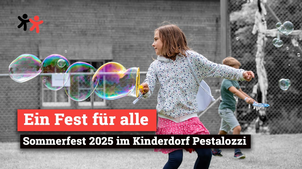 Sommerfest 2025 im Kinderdorf Pestalozzi | Familienfest in Trogen mit Musik, Spiel & Highlights