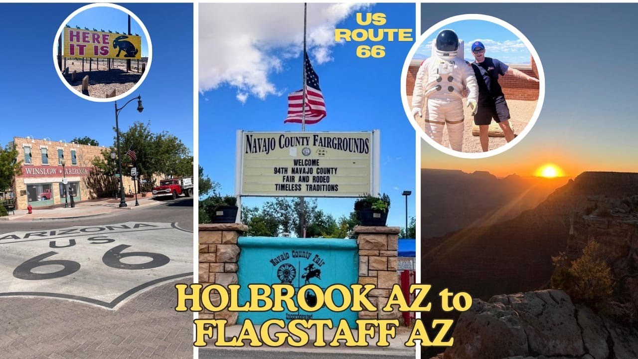 ROUTE 66 | SEPT 2025 | DAY 8 | Holbrook Arizona to Flagstaff Arizona | Road Trip