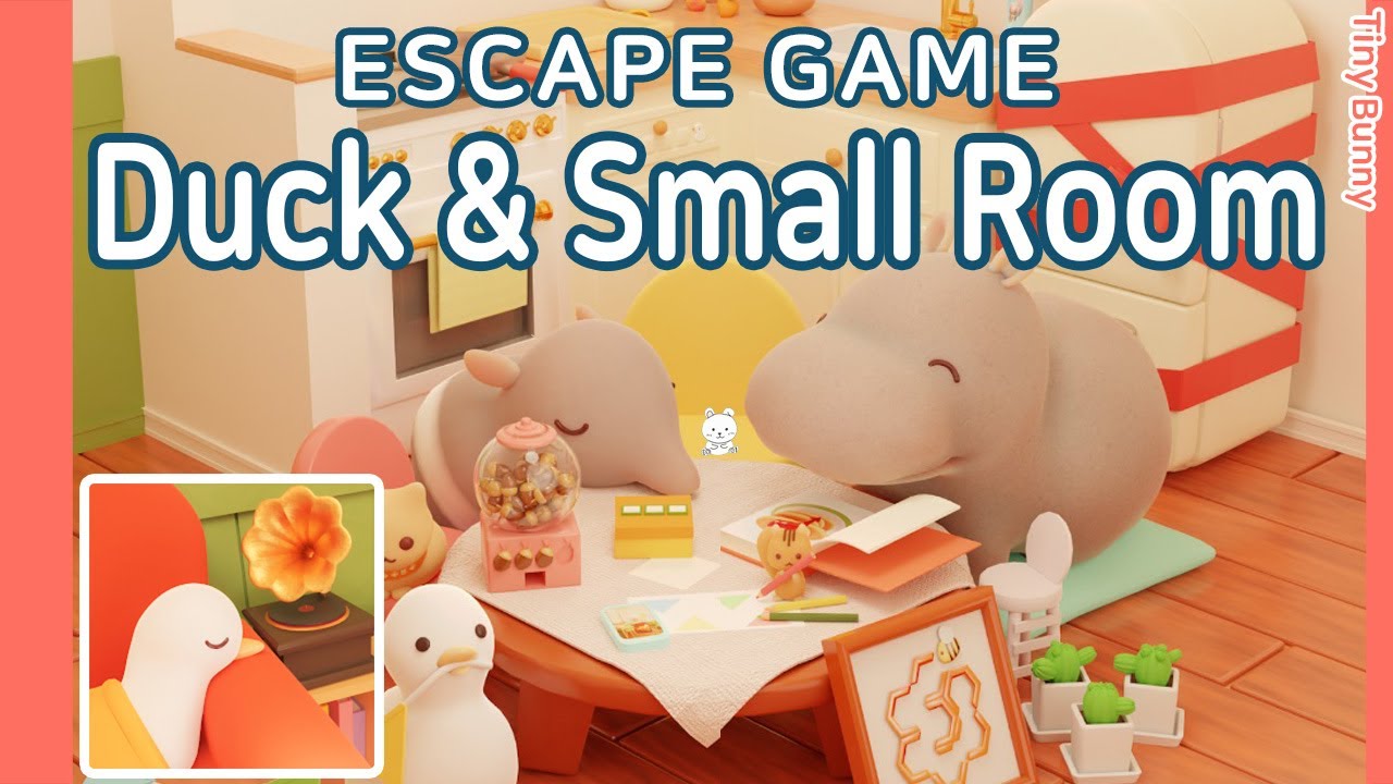 Escape Game Duck & Small Room Walkthrough (Hiboshi Panda Studio) | 脱出ゲーム アヒルと小さな部屋