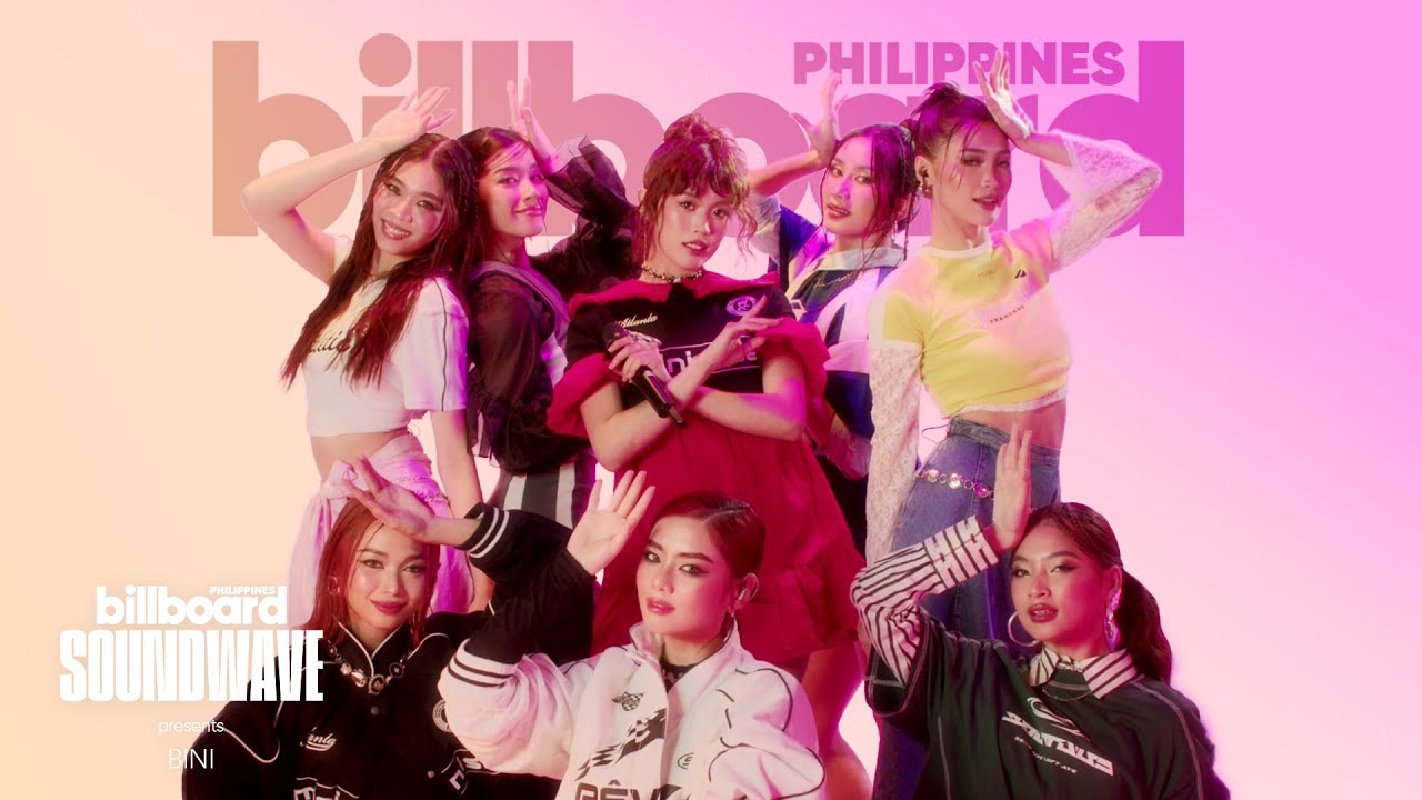 BINI's 'Pantropiko' on Billboard Philippines Soundwave