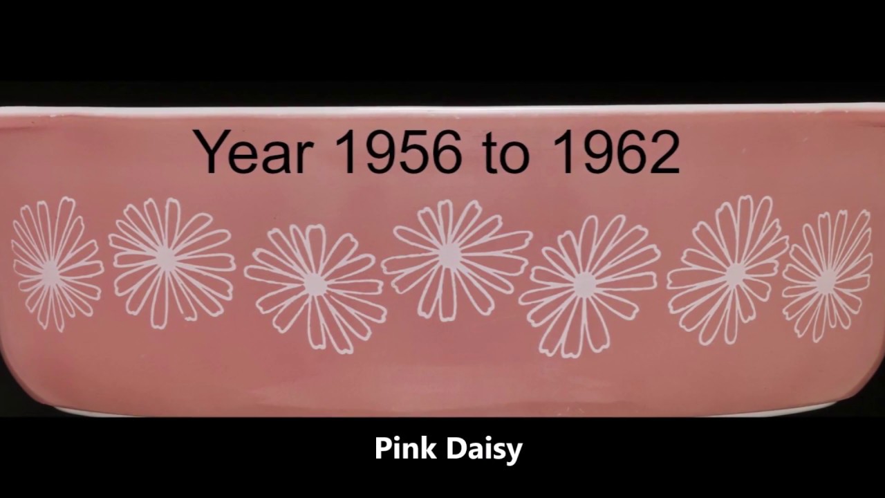 Pyrex Patterns Through The Years of 1955 to 1960 (Part 1) Made in the U.S.A. #Pyrex #Vintage