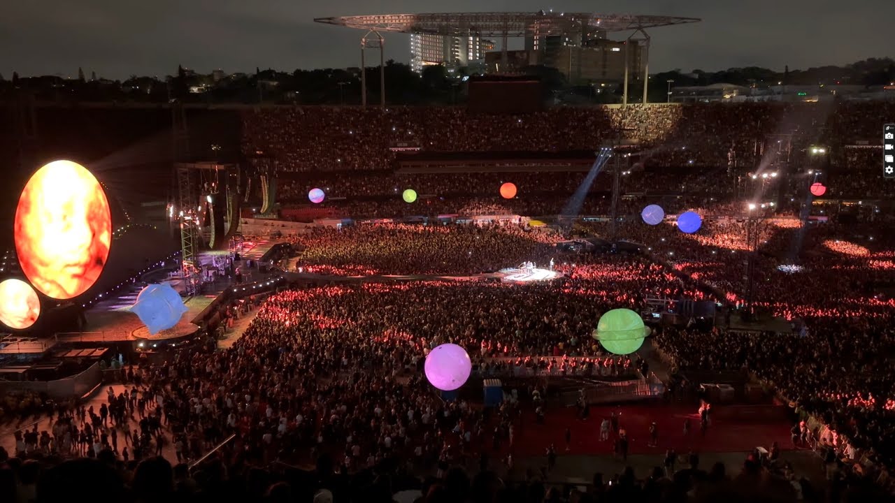 Coldplay NEW SONG - One World (Live in São Paulo) 4K FULL