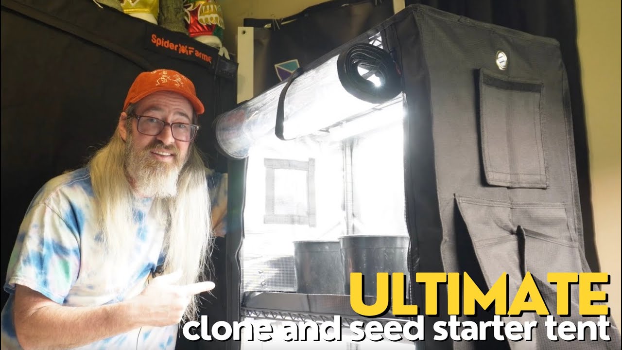 Spider Farmer 4-tiered Plant Stand and Grow Lights w/ Chad Westport