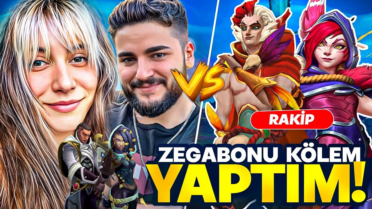 ZEGABON'U K&Ouml;LEM YAPTIM KARI KOCA BOT LANE DUOSU! | Telch