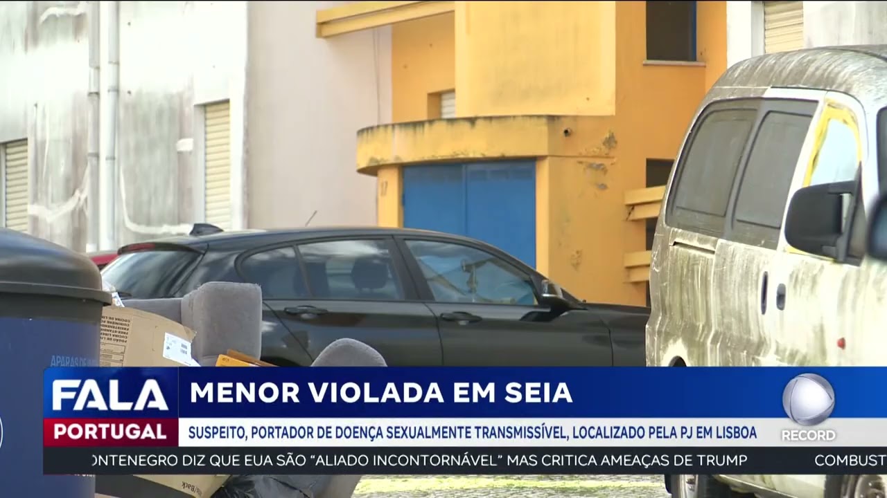 Menor violada em Seia