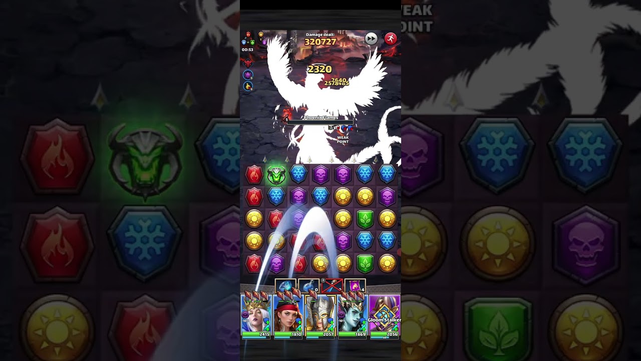 MYTHWAR PUZZLE MYTHIC TITAN EVENT RED PHOENIX BY MAMAH SIZUKA 93 [03/03/2026] #mythic #titan #red 