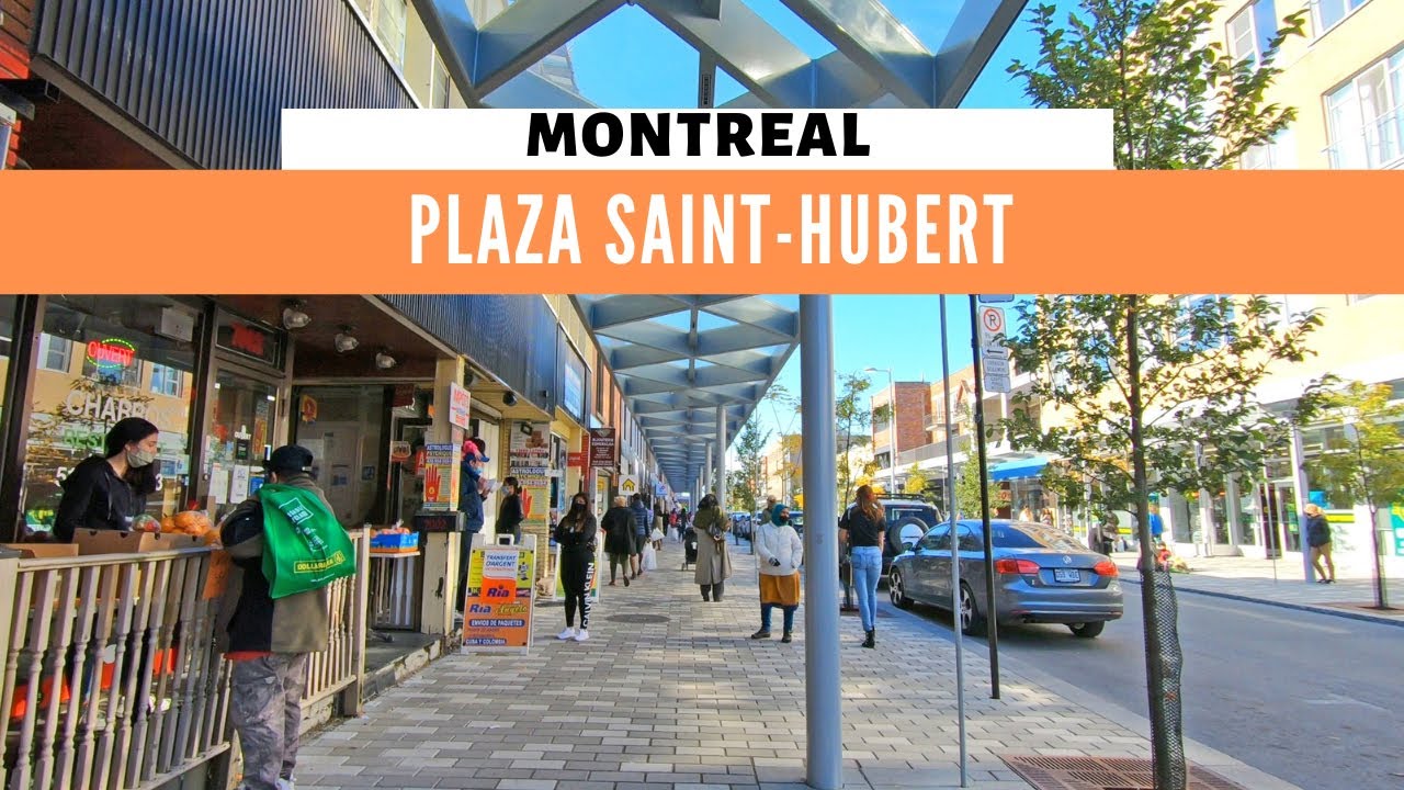 Walking in Montreal on Saint Hubert Street / Plaza Saint Hubert! #montreal #plazasainthubert