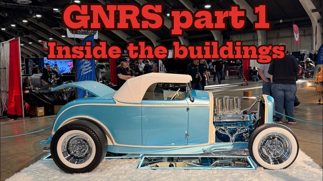 Grand National Roadster Show 2026 part 1. The inside displays